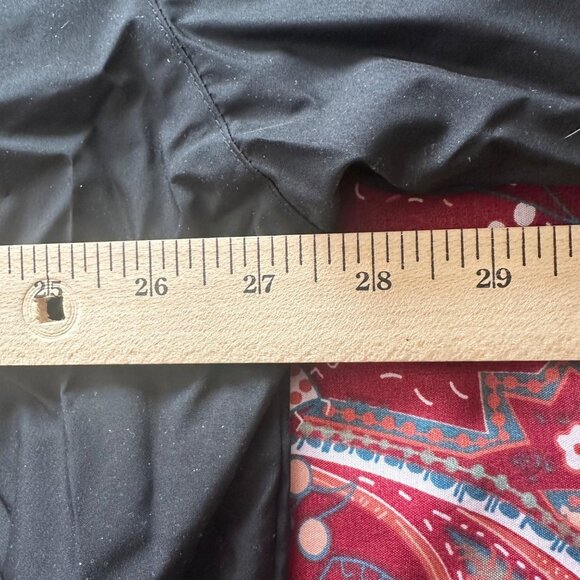 Van Heusen Sport Packable Hooded Windbreaker Jacket XXL Black Gorpcore Outdoor - Picture 7 of 8